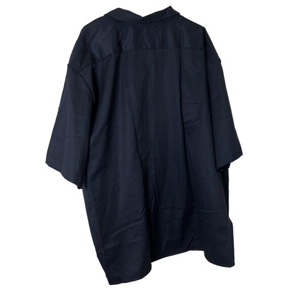 Dickies Men's Short Sleeve Work Shirt Blue/Black New W/O Tags 4XL - Picture 4 of 14